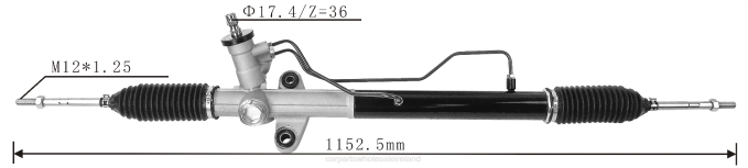 types of motorcycle spare parts - F48Z2809 Power Steering Rack 44200-BZ142 DAIHATSU