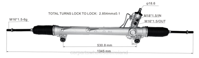 vehicle parts suppliers - F48Z2790 Power Steering Rack 52089292AE DODGE/CHRYSLER