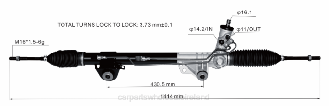 motorcycle spare parts review - F48Z2667 Power Steering Rack BL1Z3504-A FORD