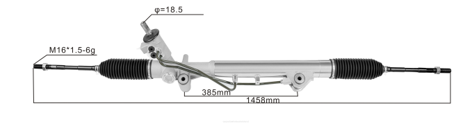 vehicle parts suppliers - F48Z2670 Power Steering Rack 7C19-3200AF-ZC FORD