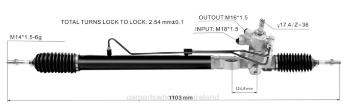 auto parts wholesale near me - F48Z2532 Power Steering Rack 53601-TA0-003 HONDA