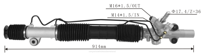 automotive parts wholesale market - F48Z2534 Power Steering Rack 53606-S5A-J01 HONDA