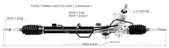 automotive parts wholesalers - F48Z2535 Power Steering Rack 53601-SNB-T02 HONDA
