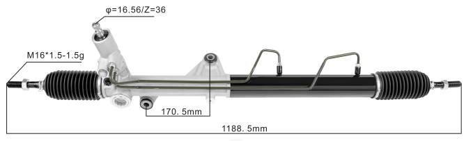 automotive parts wholesalers - F48Z2765 Power Steering Rack 577002J200 577002J201 577002J001 HYUNDAI/KIA