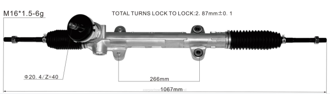 motorcycle spare parts review - F48Z2737 Power Steering Rack 56500-3Z000 HYUNDAI/KIA