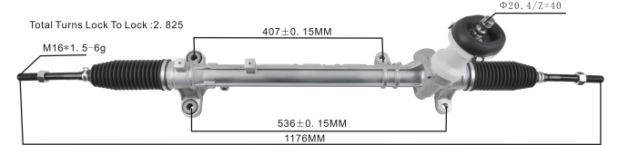 motorcycle spare parts wholesale - F48Z2728 Power Steering Rack 56500-C5001 56500C5000 HYUNDAI/KIA
