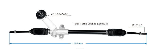 types of motorcycle spare parts - F48Z2729 Power Steering Rack 56500-2K000 565002K001 HYUNDAI/KIA