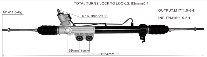 auto parts wholesale near me - F48Z2612 Power Steering Rack 8-98229842 ISUZU