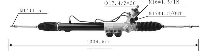 automotive parts wholesalers - F48Z2605 Power Steering Rack 8-97946132-0 98214704 7111826010 52144273 ISUZU
