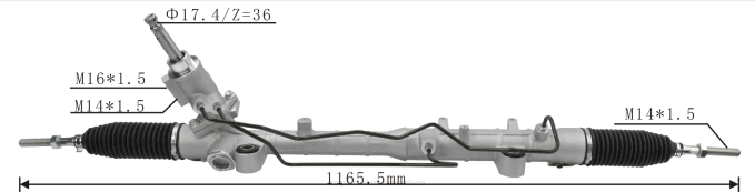 automotive parts wholesale distributor - F48Z2633 Power Steering Rack EG21-32110R0J MAZDA