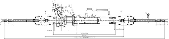 automotive parts wholesale market - F48Z2644 Power Steering Rack GA2A-32-110N MAZDA