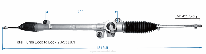 motorcycle spare parts wholesale - F48Z2648 Power Steering Rack K011-32-110M MAZDA