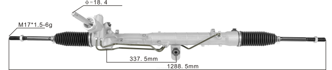 types of motorcycle spare parts - F48Z2639 Power Steering Rack BBM4-32-110 MAZDA