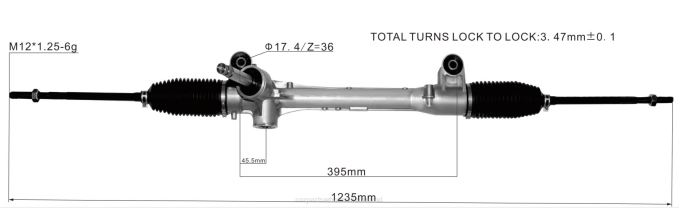 automotive parts wholesale distributor - F48Z2553 Power Steering Rack 4410A498 MITSUBISHI