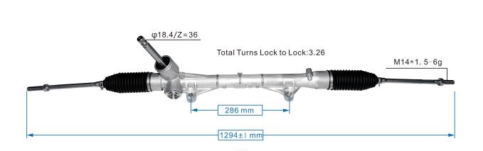 automotive parts wholesalers - F48Z2545 Power Steering Rack 4410A769 MITSUBISHI