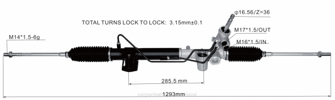 types of motorcycle spare parts - F48Z2559 Power Steering Rack 4410A259 MITSUBISHI