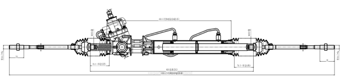 auto parts wholesale - F48Z2581 Power Steering Rack 49200-44U05 NISSAN