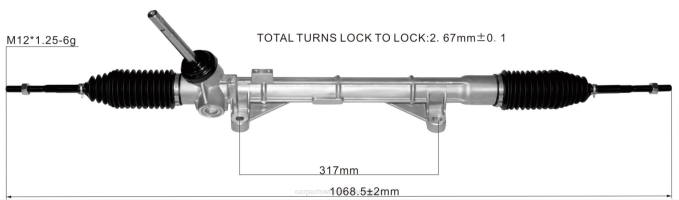 automotive parts wholesale distributor - F48Z2583 Power Steering Rack 48001-1KA0D 48001-1KA0B 48001-1KA0E 48001-1KA0A NISSAN