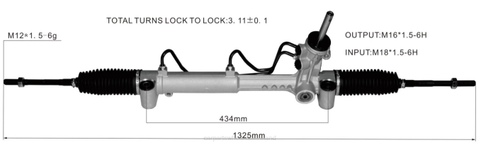 vehicle parts suppliers - F48Z2780 Power Steering Rack 93179549 7831985179 13292547 OPEL