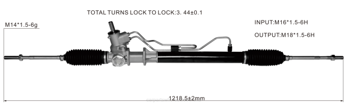 automotive parts wholesale market - F48Z2804 Power Steering Rack 7700433725 RENAULT
