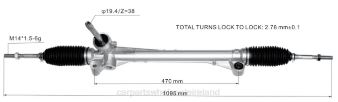 automotive parts wholesale distributor - F48Z2833 Power Steering Rack 23863012 ROEWE