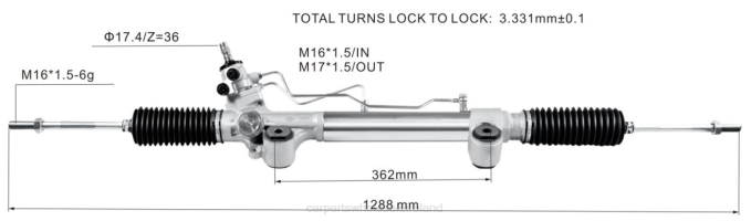 auto parts wholesale - F48Z2471 Power Steering Rack 44250-0K710 44250-0K660 44250-0K820 TOYOTA