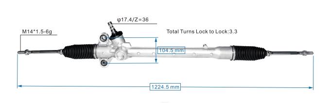 auto parts wholesale - F48Z2501 Power Steering Rack 45510-BZ360 TOYOTA