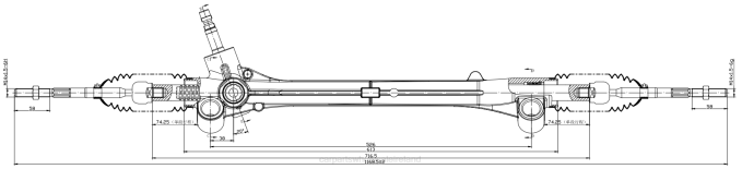 auto parts wholesale near me - F48Z2452 Power Steering Rack 44250-52010 44250-52340 44250-52200 TOYOTA
