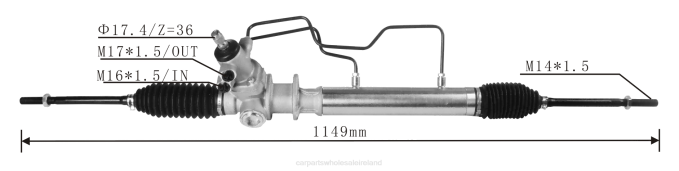 auto parts wholesale near me - F48Z2502 Power Steering Rack 44250-38010 TOYOTA