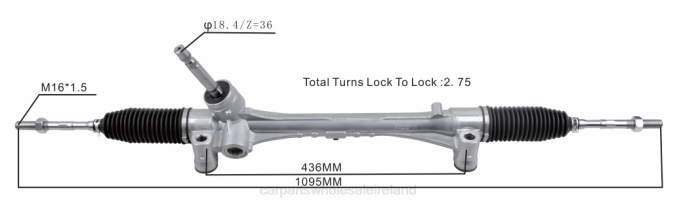 automotive parts wholesale distributor - F48Z2443 Power Steering Rack 45510-02420 45510-02840 TOYOTA
