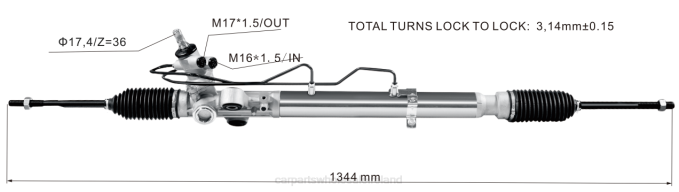 automotive parts wholesale distributor - F48Z2483 Power Steering Rack 44200-26491 TOYOTA