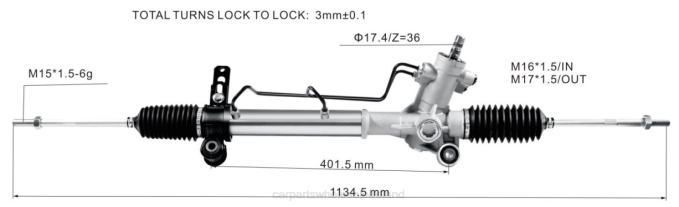 automotive parts wholesale distributor - F48Z2493 Power Steering Rack 44200-42110 TOYOTA