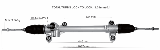 automotive parts wholesale market - F48Z2444 Power Steering Rack 45510-47030 45510-47020 TOYOTA
