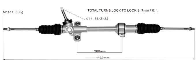 motorcycle spare parts wholesale - F48Z2498 Power Steering Rack 45510-B4010 TOYOTA