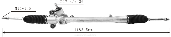 vehicle parts suppliers - F48Z2500 Power Steering Rack 45500-BZ012 45500-BZ022 TOYOTA