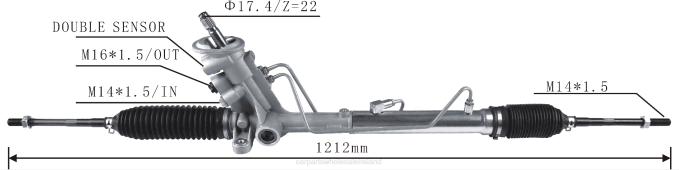 auto parts wholesale - F48Z2421 Power Steering Rack 6R1423055D VOLKSWAGEN