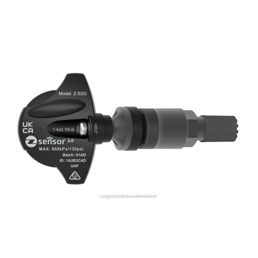 Holden OE Replacement TPMS Sensor - OE P/N 95712232, 13598773 Freq 433Mhzautomotive parts wholesale distributor - 6P2H1391 Metal Valve Stem - Dark Gray